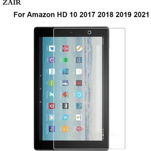 Tempered Glass Screen Protector For Amazon Kindle Fire HD 10 Plus 2021 2019 2017 HD10 2018 10.1 inch Tablet Protective Film