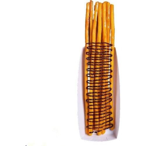 Fried Snacks Simulation Food Long Taiwan old French Fries Model Giants Ya Ge Fake Food Decoration Showcase Display Window