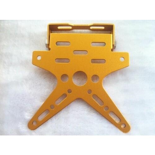 Gold Motors Turn signal Running Brake Tail Light License Plate Bracket Custom