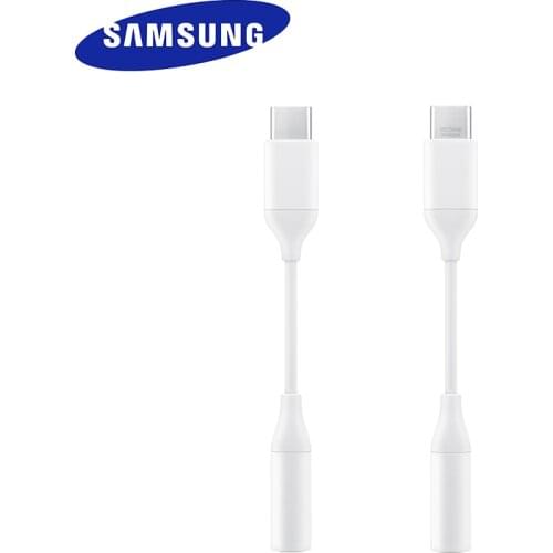 SAMSUNG Audio Cable USB Type C To 3.5MM Earphone/Headphone Jack Adapter Music/Calling For Galaxy Note 10 Plus 10+ A90 A80 A60