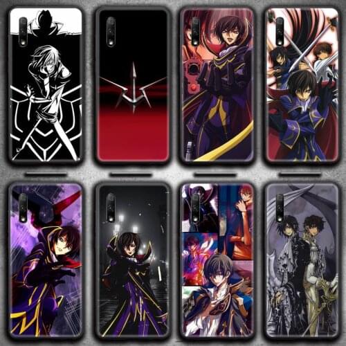 Anime Code Geass Lelouch Lamperouge Phone Case for Huawei Honor 30 20 10 9 8 8x 8c v30 Lite view 7A pro