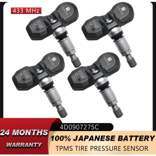 CAR TPMS Tire Pressure Sensor For AUDI A8-S84D D3 2004 2005 2006 2007 OEM 4D0907275E #433mhz