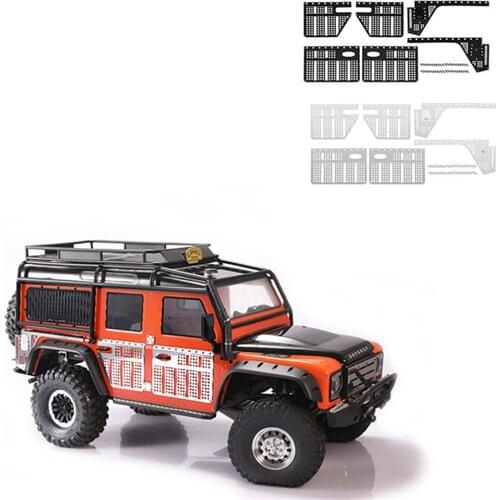 Car Body Encirclement Widebody Decorative Piece Anti-skid Plate for 1/10 Traxxas TRX6 G63 TRX4 Defender RC Car Accessories