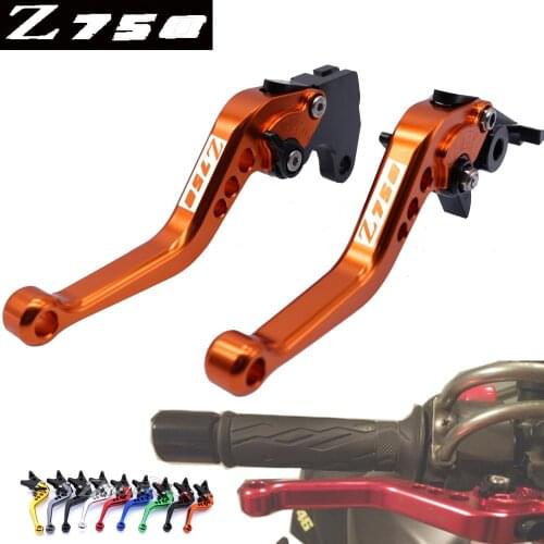 For Kawasaki Z750 2007-2012 2008 2009 2010 2011 2012(not Z750S z750r)Motorcycle Accessories CNC Short Brake Clutch Levers
