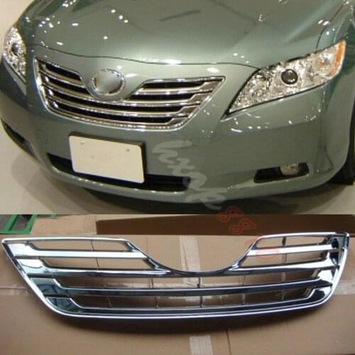 For Toyota Camry 2007 2008 2009 ACV40 High quality ABS Chrome Original Front Grilles Grill 1Pcs