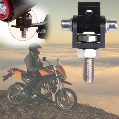 Motorcycle Headlight Mounting Bracket Rotating Aluminium Alloy LED Turn Signal Mounting Holder