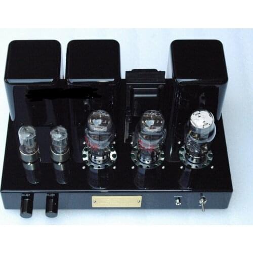 Hi-end 2A3 Stereo Vacuum Tube Integrated Amplifier Hi-Fi Single-Ended Class A Power Amplifier Black & Red
