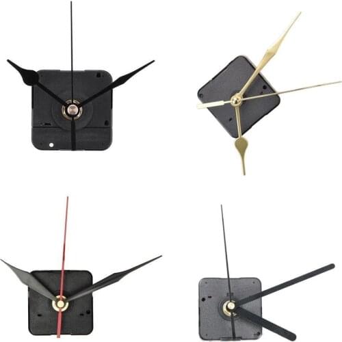 Quartz Wall Clock Movement DIY Clock Mechanism Classic Parts Clock Black Wall Kit Hanging Quartz Repair Watch M1Y5