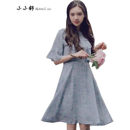 Summer 5xl Plus Size Women Dress Blue Print Dresses Bohemian Beach O-neck Bandage Chiffon Sundress Vestidos Be Faste 2017 New