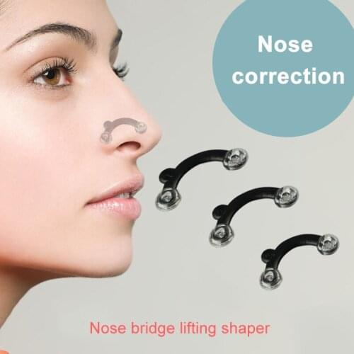 3D Beauty Nose Up Lifting Bridge Shaper Massage Tool No Pain Nose Shaping Clip Clipper Women Girl Massager SSwell