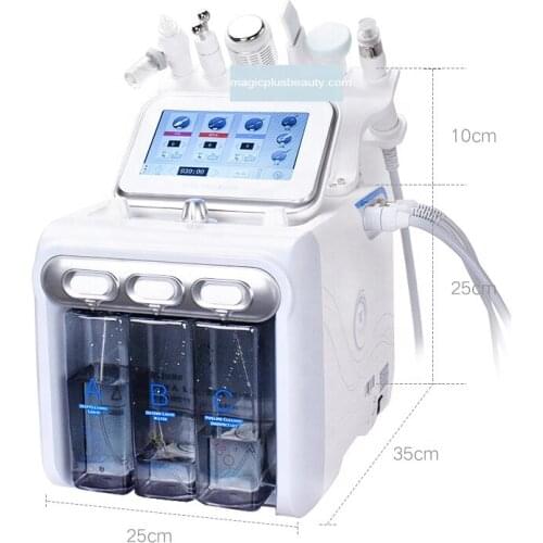 Factory direct price 6 in 1 multifunction hydra microdermabrasion machine portable