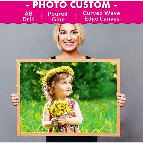 TINMI ARTS Diamond Painting Custom Poured Glue AB Drill Picture of Rhinestone DIY Mosaic Embroidery Cross Stitch Fall Decor Art