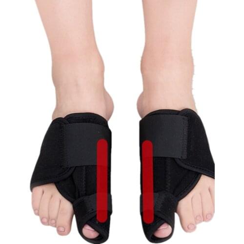 1pair Bunion Corrector Orthopedic Splint Hammer Toe Straightener Brace Hallux Valgus Pain Relief Big Toe Separators Foot Care