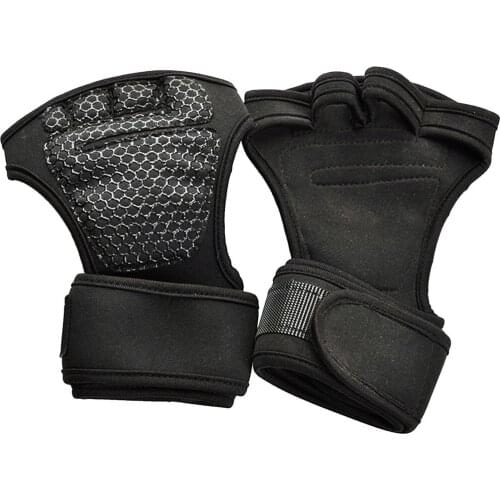 Weight Lifting Training Gloves For Women Men Fitness Sports Body Building Gymnastics Grips Gymnastics Hand Wrist ProtectorGloves
