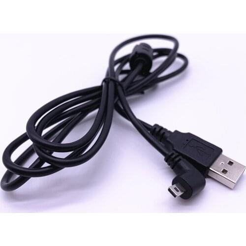 USB Male Plug To Wire 8 Pin Left Angled 90 Degree Plug Camera Data Cable for Olympus X 790/795/800/820/835/845 785