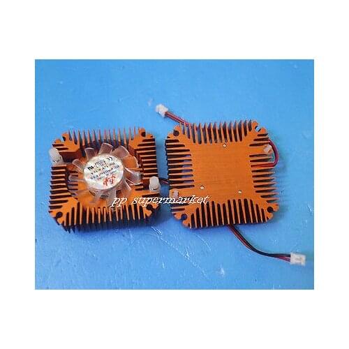 10pcs Aluminum Heatsink with fan for 5W/10W High Power LED Cooling Cooler DC12V