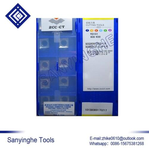Free shipping high quality 10pcs/lots YD101 SCGX09T302-LH cnc carbide turning inserts
