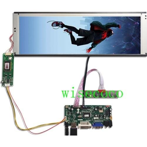 14.9 Inch 1280x390 LTA149B780F LCD Stretched Bar Screen Display VGA Controller Board