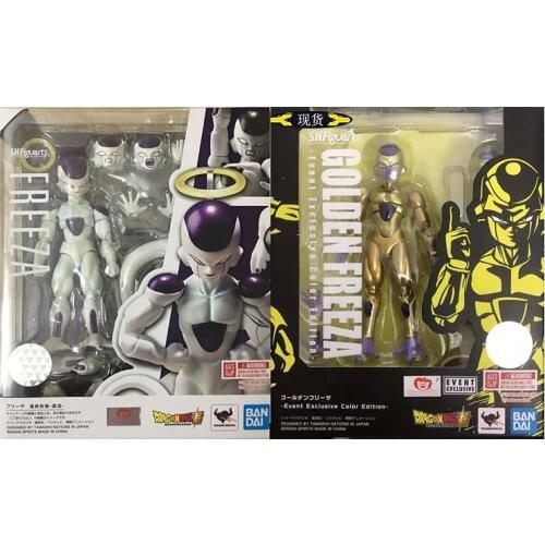 15cm BANDAI SHF Dragon Ball Super Saiyan Frieza anime figure Rebirth Edition Action PVC Collection Model Toy Anime Figure Toys F