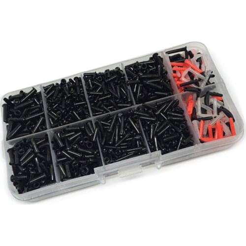 1500Pcs/Box Nylon Badminton Racket Racquet Grommets Eyelets Black Hot Sale