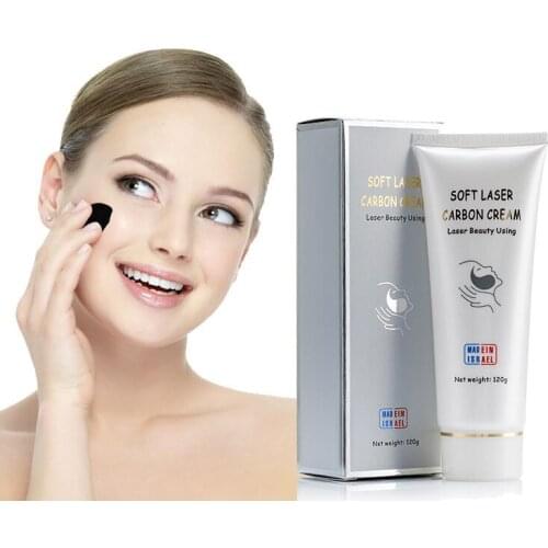 2019 Best Selling !!! 120g Soft Laser Carbon Cream Gel For Laser Skin Rejuvenation Treatment Active Carbon Cream CE