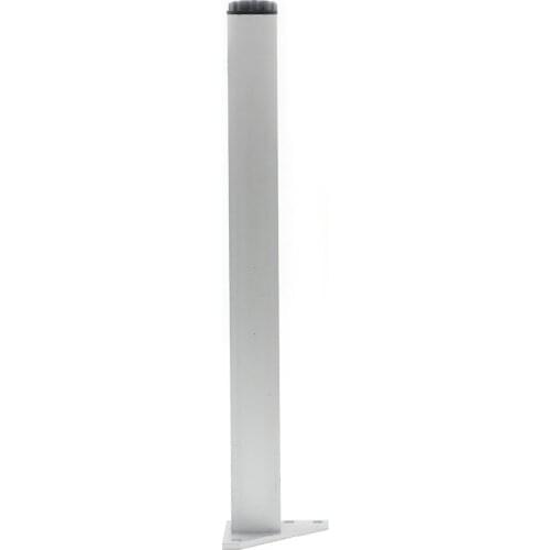 4pcs 40cm Furniture Legs Cabinet Feet Aluminum Metal Table Adjustable Triangle Base with Screws