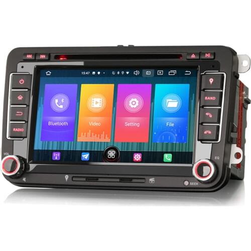 7" Android 10.0 OS Car DVD Multimedia System Player GPS Radio for Seat Alhambra 2010-2016 & Altea 2004-2015 & Altea XL 2007-2015