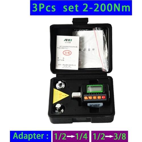 Free Shipping Digital Torque Wrench 20-200Nm Adjustable Professional Electronic Torque Wrench Bike Car Repair