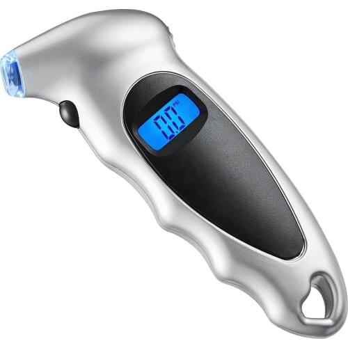 Digital Tire Pressure Gauge 150 PSI High-Precision Car Tyre Air Pressure Gauge Meter with Backlit LCD and Non-Slip Grip
