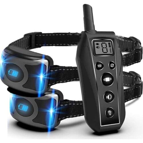 For 2 Dogs 600m range waterproof, beep,vibration no shock dog training collar | T701