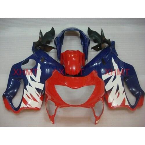 For CBR 600 1999 - 2000 Body Kits CBR 600 2000 Body Kits CBR600 F4 2000 Red Blue Full Body Kits