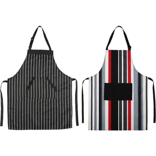 Fashion Striped Pattern Barber Apron Hairdressing Salon Hair Cutting Dyeing Cape Wrap For Hair Cutter Barber Accessories