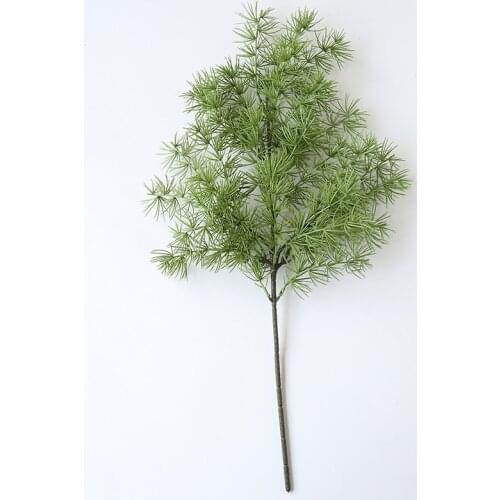 Artificial Christmas Pine Needle Tree Branch Eucalyptus Cypress Leaves Home Wedding Floral Shop Decoration Greenery Flower