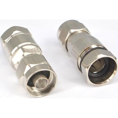 2 Pieces N Type Male Coaxial Connector for 1/2 Radio Frequency Wireless Communication Cable