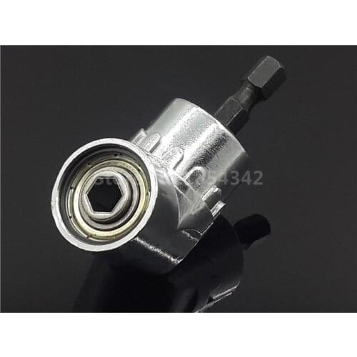 105 Degrees 1/4" Hex Shank Magnetic Adapter Bending Drills Reversible Ratchet Screwdriver Adjustable Power Driver Tools