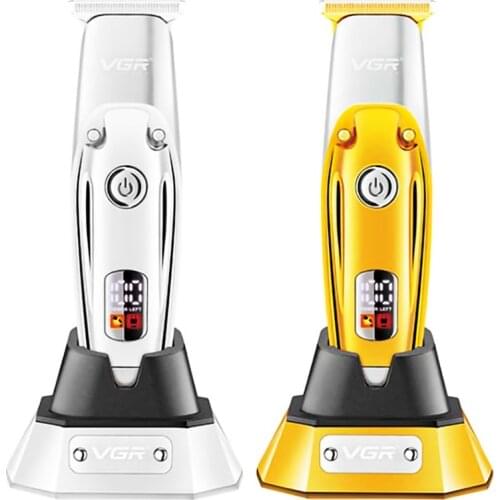 Professional LED Display hair trimmer finishing hair clipper for men electric hair cutter beard trimer precision machine