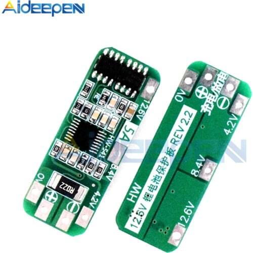 3S 12.6V Li-ion Lithium Battery Protection Module DC 12.6-14V for 3.7V 4.2V 18650 26650 Polymer Lithium Battery Lipo Cell Module