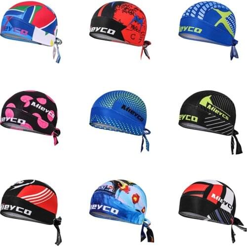 Men Summer Ciclismo Pirate Cap Mountain Bike MTB Riding Headscarf Women Outdoor Sport Cycle Bandana Running Cycling Hat Headwear