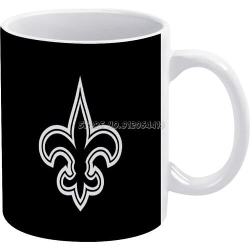 Football Saints New Coffee Mugs Ceramic Personalized Mugs 11 Oz White Mug Tea Milk Cup Drinkware Travel Mug Orleans