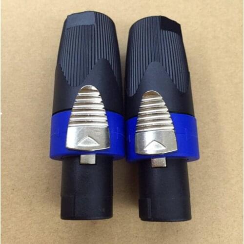 New type NL4FX Speakon 4 Pole Plug Male Audio Speaker Connectors