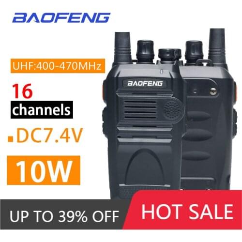 OPPXUN For Baofeng BF-999S Two - Way Radio Walkie Talkie 3 - 5km CB Radio FM Transceiver UHF Marine Radio