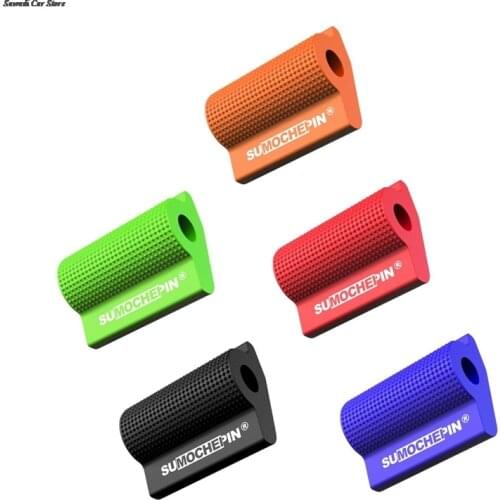 Motorcycle Gear Shift Pad Rubber Antiskid Protective Shoe Shift Cover Pedal Durable Foot Peg Toe Gel Moto Replacement Patr motor