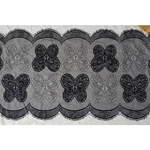 3meter mesh yarn butterfly eyelash lace DIY home decoration dress clothing accessories