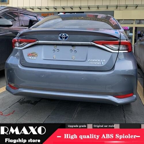 For Toyota Corolla Spoiler 2020-2021 Corolla CLKSpoiler NF ABS plastic Material Car Rear Wing Color Rear Spoiler