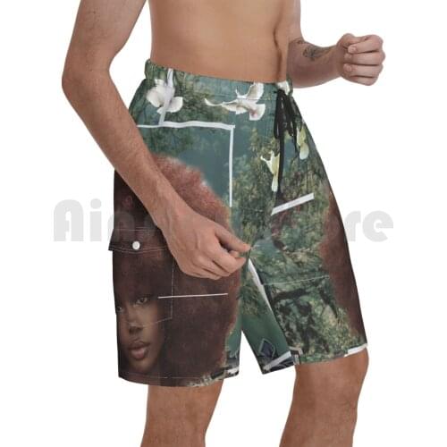 Sza Beach Shorts Men Beach Pants Swimwear Sza Solana Sza Music Ctrl Love Galore Music Music Art Sza Doves In The