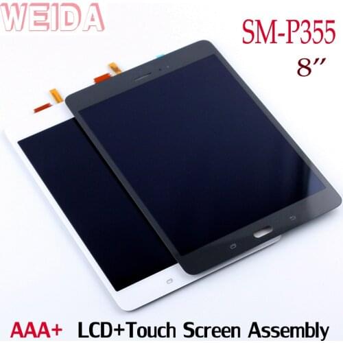WEIDA LCD Replacment 8" For Samsung Galaxy Tab A SM-P355 P355 LCD Touch Screen Digitizer Assembly