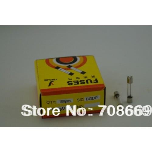 100pcs Fast Blow Glass Fuse 6mm x 30mm 250V 20A