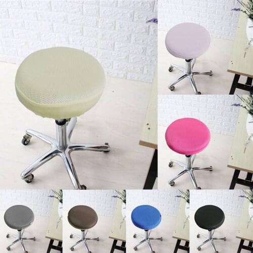 12/13/14/16inch Bar Stool Cover Round Chair Seat Cover Elastic Sleeve Pick