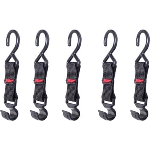 5Pcs Outdoor Cookware Hanging Rack Hook Triangular Pot Pan Lamp Holder Hook Nylon Hook for Camping Hiking