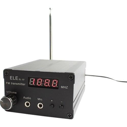 5w 87.5-108MHZ Stereo FM transmitter power adjustable(0.2W、1W、3W、5W)